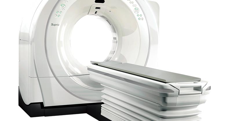 最新鋭の検査機器